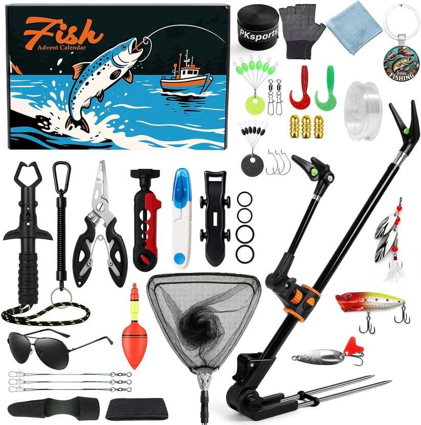 FISHING ADVENT CALENDAR | 24 Days of Fishing Lures