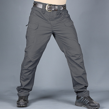 🔥Flash Sale🔥 Mens Tactical Cargo Pants in Camo, Lightweight Spring & Autumn Workwear