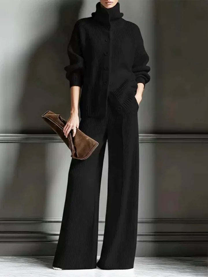 📦📦LAST DAY SAVE 49% ⏰ Cozy Cardigan Sweater and Pants Two-Piece Set