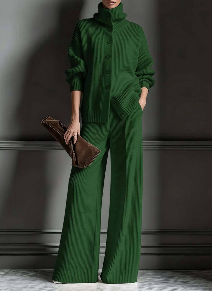 📦📦LAST DAY SAVE 49% ⏰ Cozy Cardigan Sweater and Pants Two-Piece Set