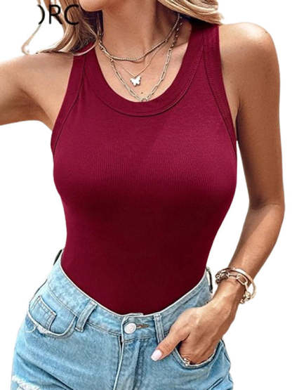 🌷🌷Bra-Style Round Neckline Tank Top