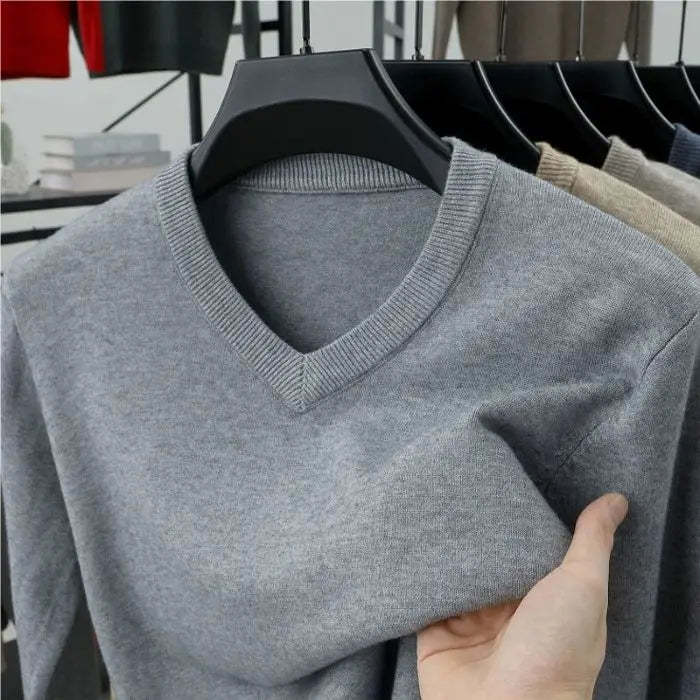 🎈🎈Clearance Sale-Valmere Cashmere V-Neck Sweater