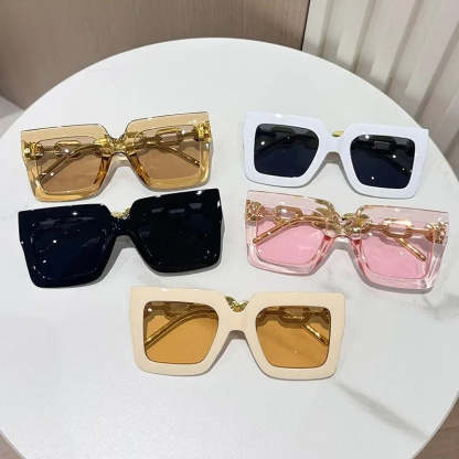 New Square Chain Sunglasses