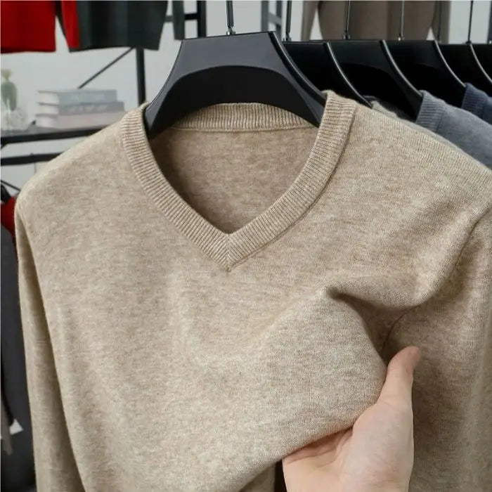 🎈🎈Clearance Sale-Valmere Cashmere V-Neck Sweater