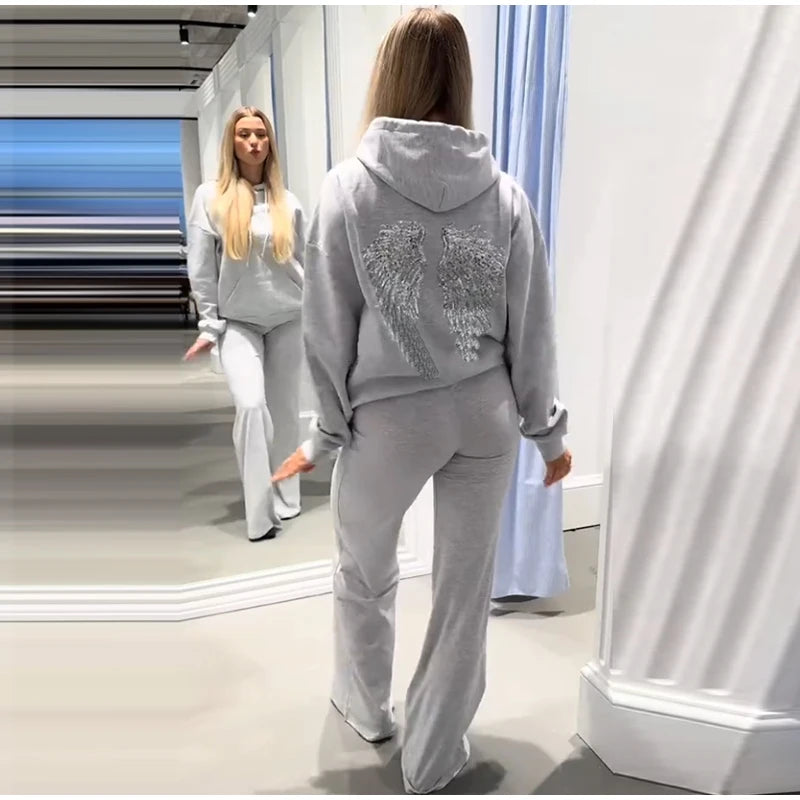 Loose Full Sleeve Pullover Hoodie