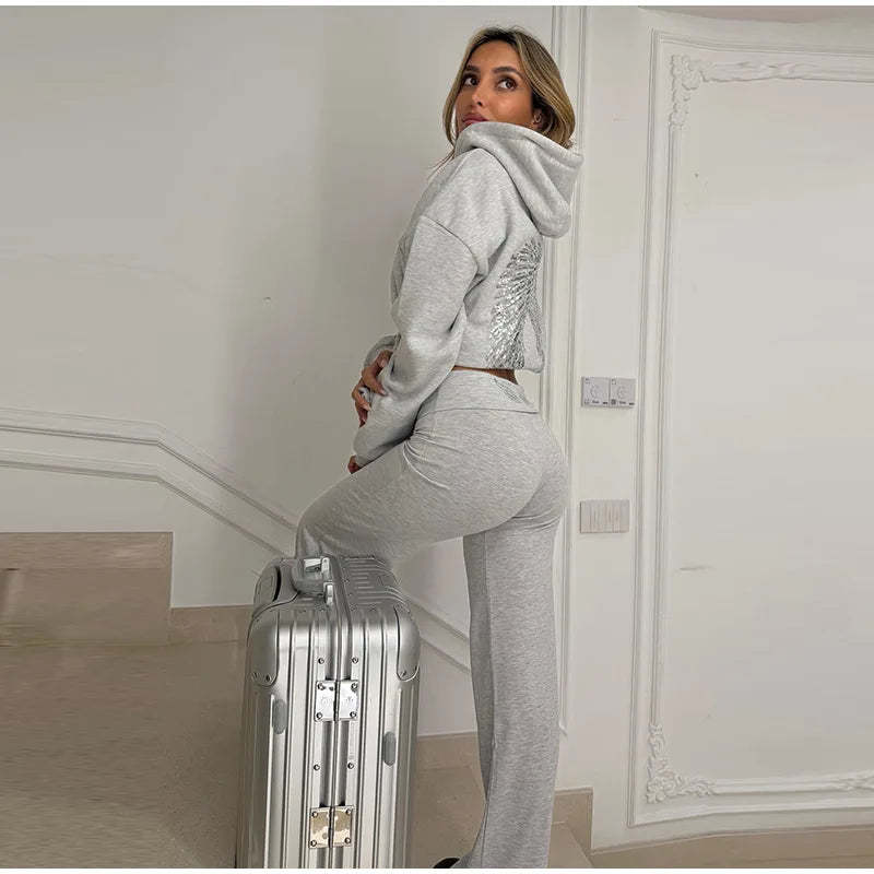 Loose Full Sleeve Pullover Hoodie