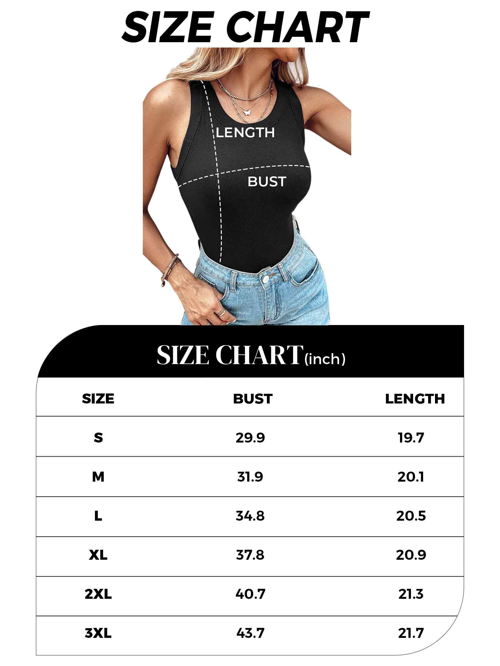 🌷🌷Bra-Style Round Neckline Tank Top