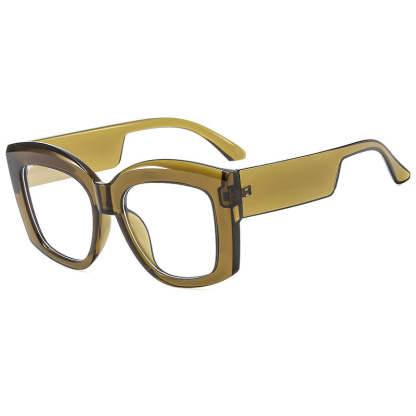 👓👓Oversized  Square Frame Uv Protection Sunglasses(1 set-5pcs)