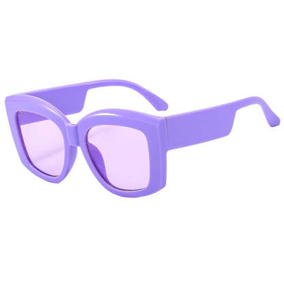 👓👓Oversized  Square Frame Uv Protection Sunglasses(1 set-5pcs)