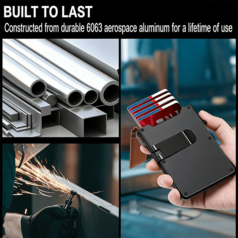 The Ultimate Smart Pop-Up Wallet: Slim, Secure, & RFID Protected