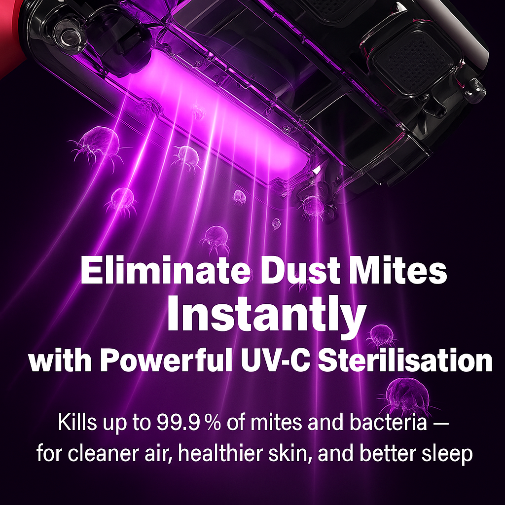 Komira™ Family Anti-Allergy UV Vacuum