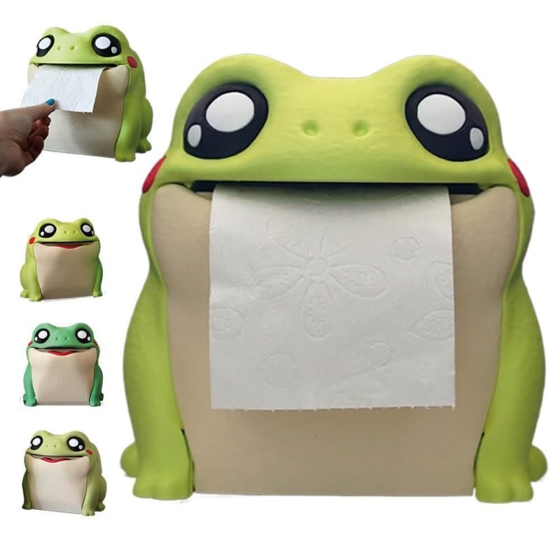Frodrick the Frog 🐸 Toilet Paper Dispenser