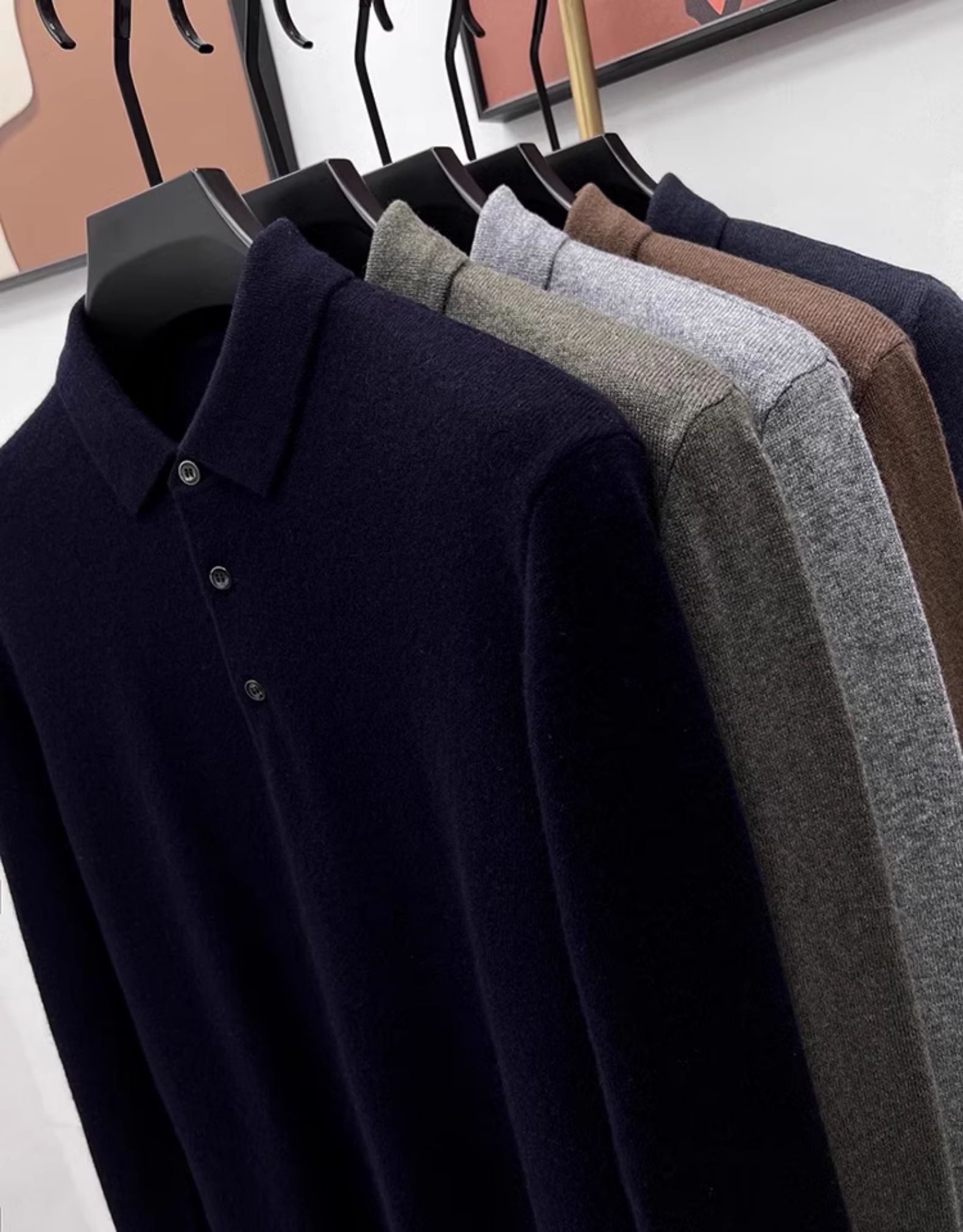 📦Buy 2 PCS for free shipping🎁2025 Men's business casual high-end cashmere sweater