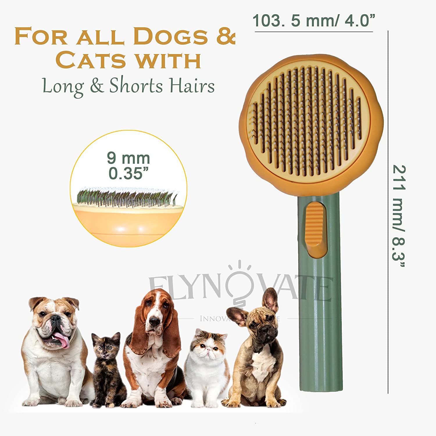 🔥50% off last day🔥 Push-Off Pet Hair Brush