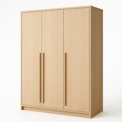 Armoire en bois trois portes 180x120x60 cm-Mobiruso