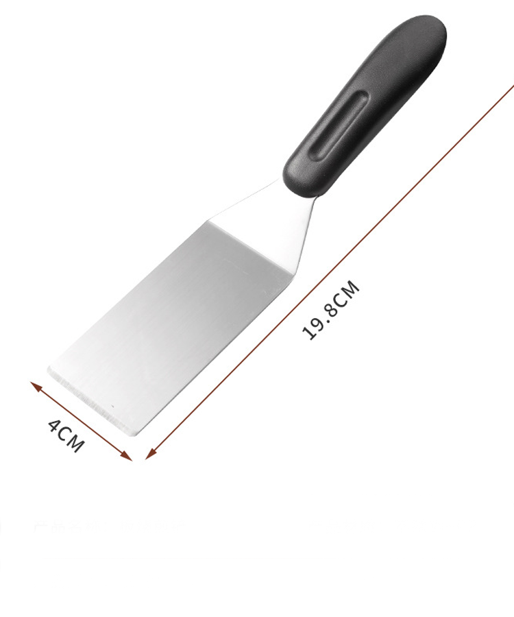 Japońska szpatułka do smażenia ze stali nierdzewnej