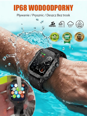 OutdoorPro X Jasny Inteligentny Zegarek Zewnętrzny