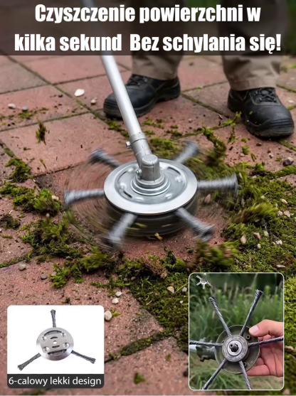 Małe akcesoria do podkaszarki z drutem stalowym i akumulatorem litowym