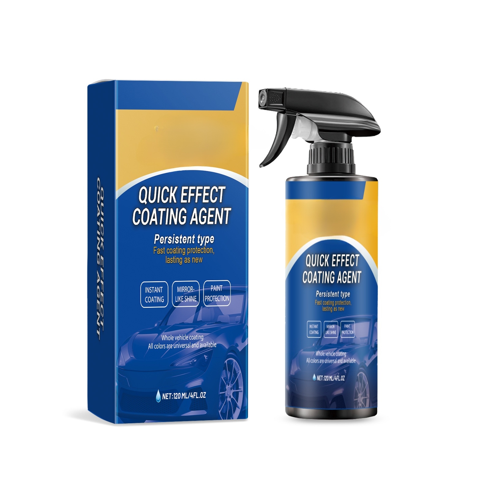 【5% zniżki ostatniego dnia】 Spray do szybkiego powlekania samochodu