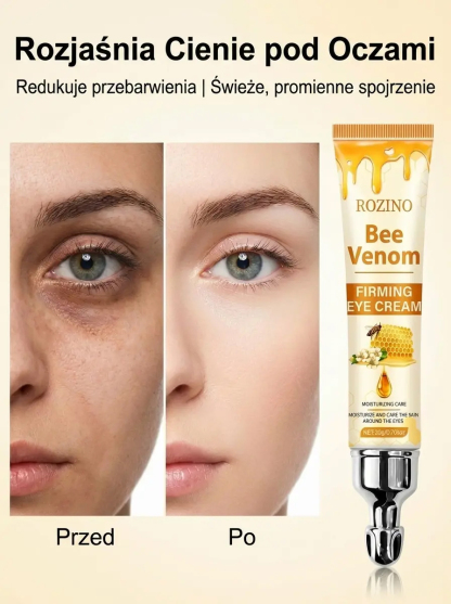 Balsam pod oczy z jadem pszczelim o działaniu ujędrniającym