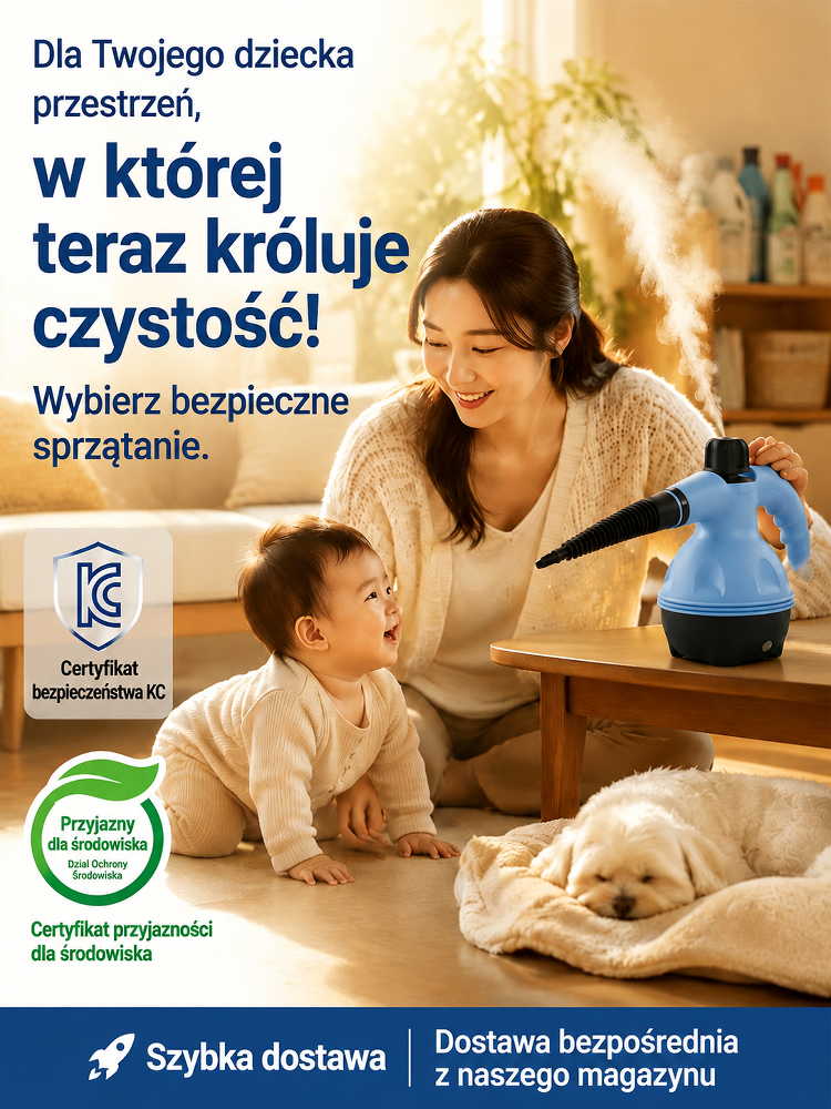 ✨Zestaw ręcznej czyszczarki parowej wysokiej temperatury(Do Kuchni, Łazienki i Auta)✨