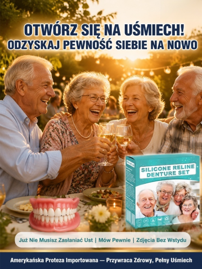 🔥 Nowy komplet protez z importu z USA| Bezbolesny zgryz · Płatność przy odbiorze | Swoboda jedzenia i idealny uśmiech bez kleju | Odzyskaj uśmiech w 3 minuty!  | Pełna adsorpcja!  | Nawet twarde pokarmy się nie ruszą
