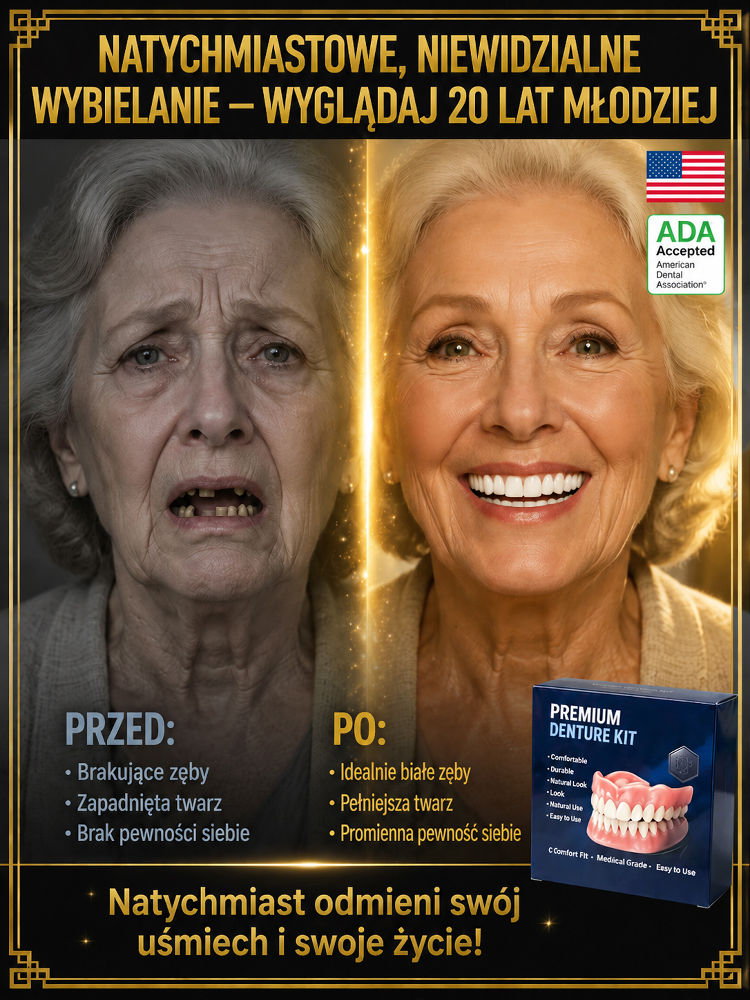 ✨Hollywood Smile w 1 Sekundę | Niewidoczne Nakładki na Zęby Premium | Pełen Uśmiech Bez Wizyty u Dentysty✨