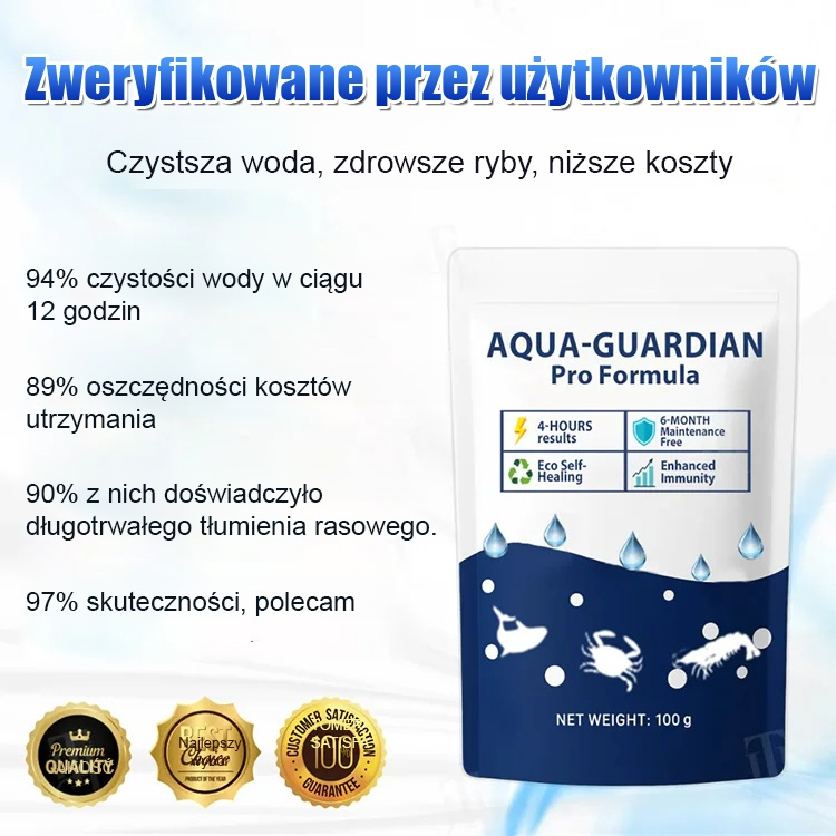 🌟Silny Stabilizator Wody | Rozwiązuje Problem Mętnej, Zielonej i Śmierdzącej Wody, Długotrwała Ekologiczna Ochrona🌟Profesjonalny preparat Woda Lijing - Strażnik jakości wody