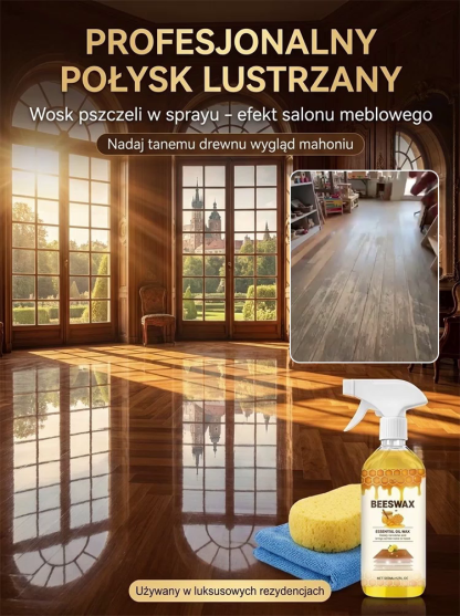 🌟 Magiczne "Płynne Złoto" do Drewna – Twój Dom Zasługuje na Blask! 🌟Spray do naprawy mebli miodowych