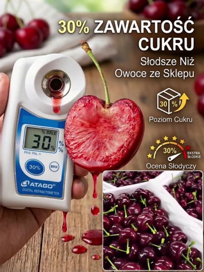 Super słodkie sadzonki wiśni olbrzymiej bezpestkowej