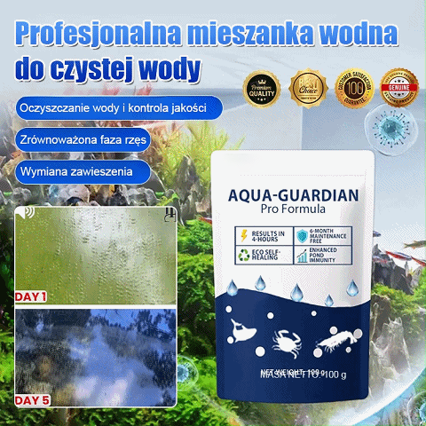 🌟Silny Stabilizator Wody | Rozwiązuje Problem Mętnej, Zielonej i Śmierdzącej Wody, Długotrwała Ekologiczna Ochrona🌟Profesjonalny preparat Woda Lijing - Strażnik jakości wody
