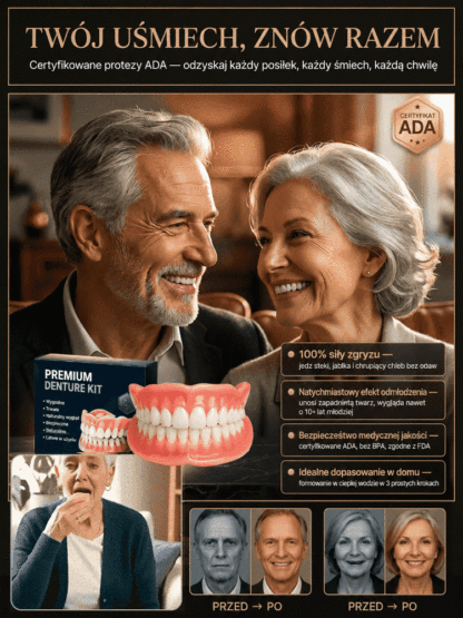 ✨Hollywood Smile w 1 Sekundę | Niewidoczne Nakładki na Zęby Premium | Pełen Uśmiech Bez Wizyty u Dentysty✨