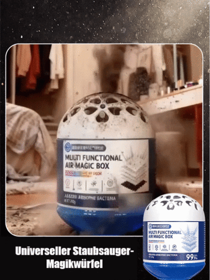 ✨Keine Elektronik nötig, automatische Staubabsorbtion aus der Umgebungsluft