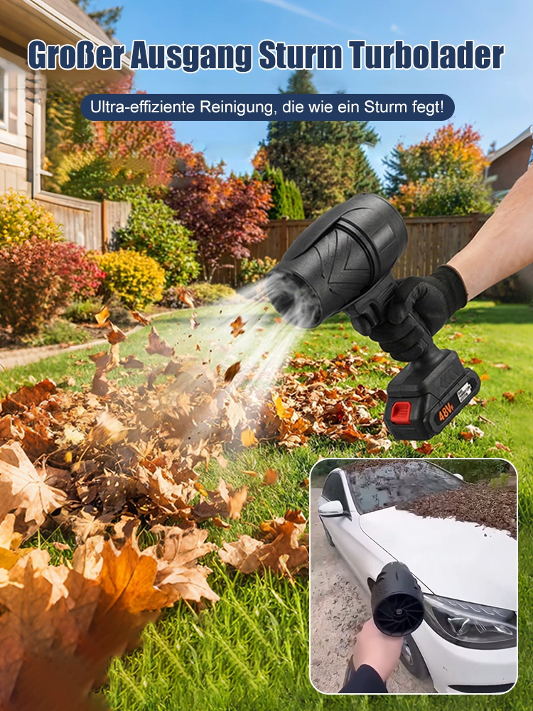 ⚡️10-stufige Windkraft Schneefräse mit Turbo-Leistung, Ausdauer von bis zu 8 Stunden