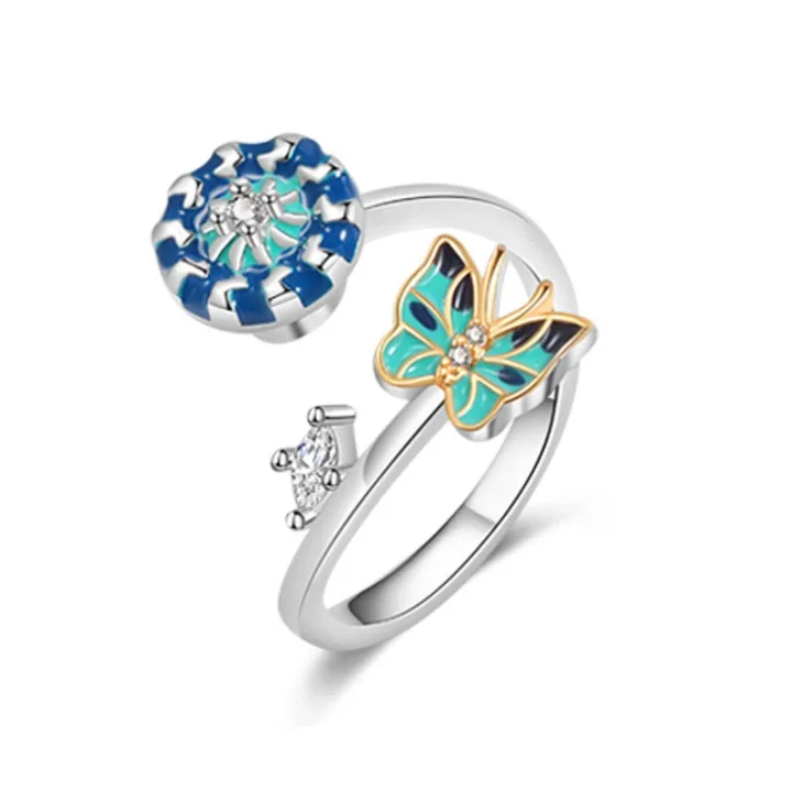 925 Sterling Silver Sunflower Ring 🌻