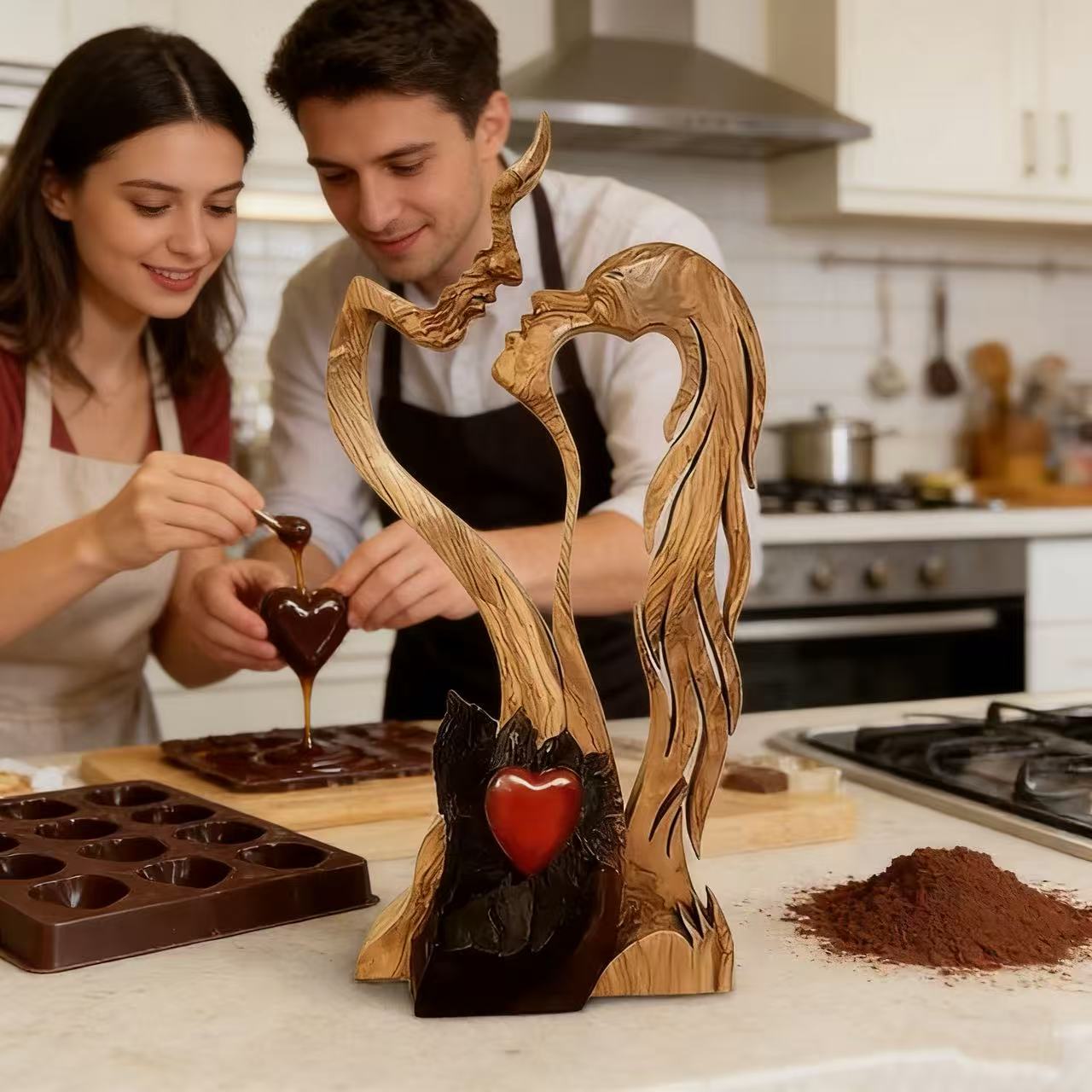 ПОСЛЕДЕН ДЕН 49% ОТСТЪПКА💖Ръчно изработени дървени орнаменти с вечна любов💖