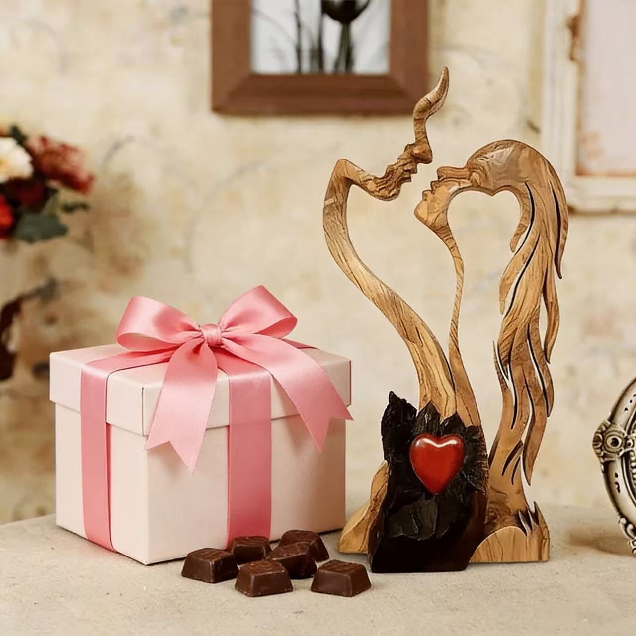 ПОСЛЕДЕН ДЕН 49% ОТСТЪПКА💖Ръчно изработени дървени орнаменти с вечна любов💖