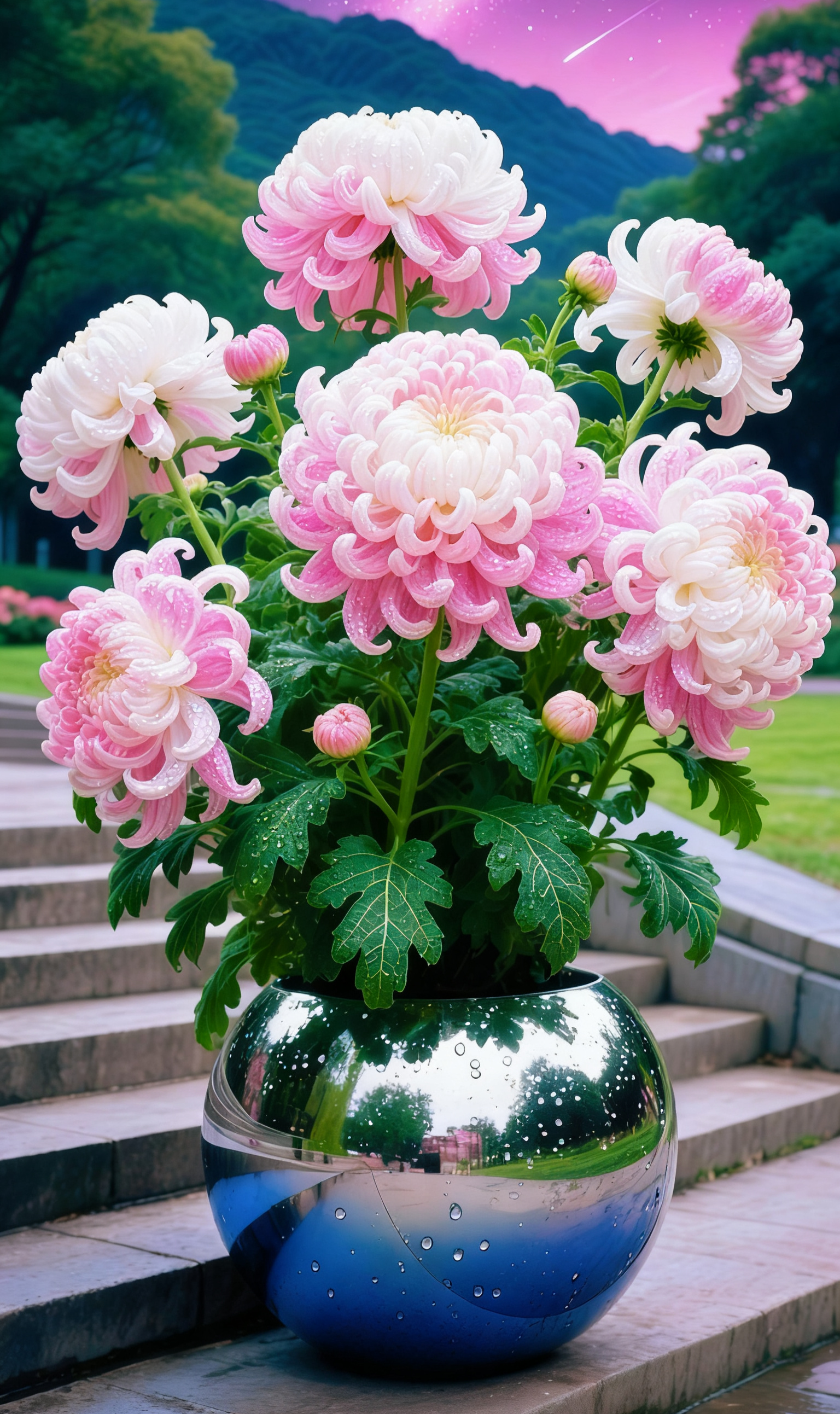 🌸 Dvouokvětní chryzantémy – kvetou luxusně po celý rok 🌸