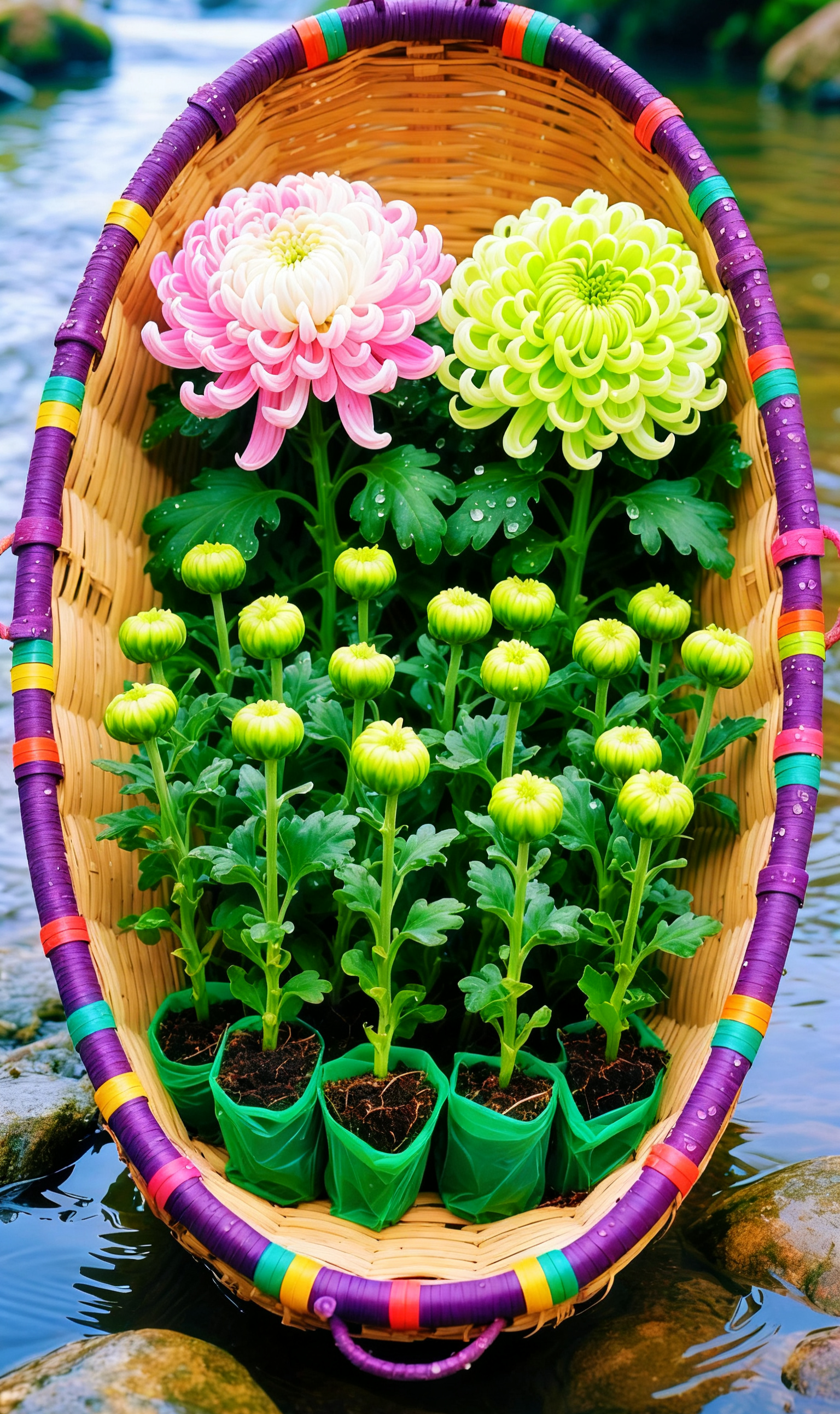 🌸 Dvouokvětní chryzantémy – kvetou luxusně po celý rok 🌸