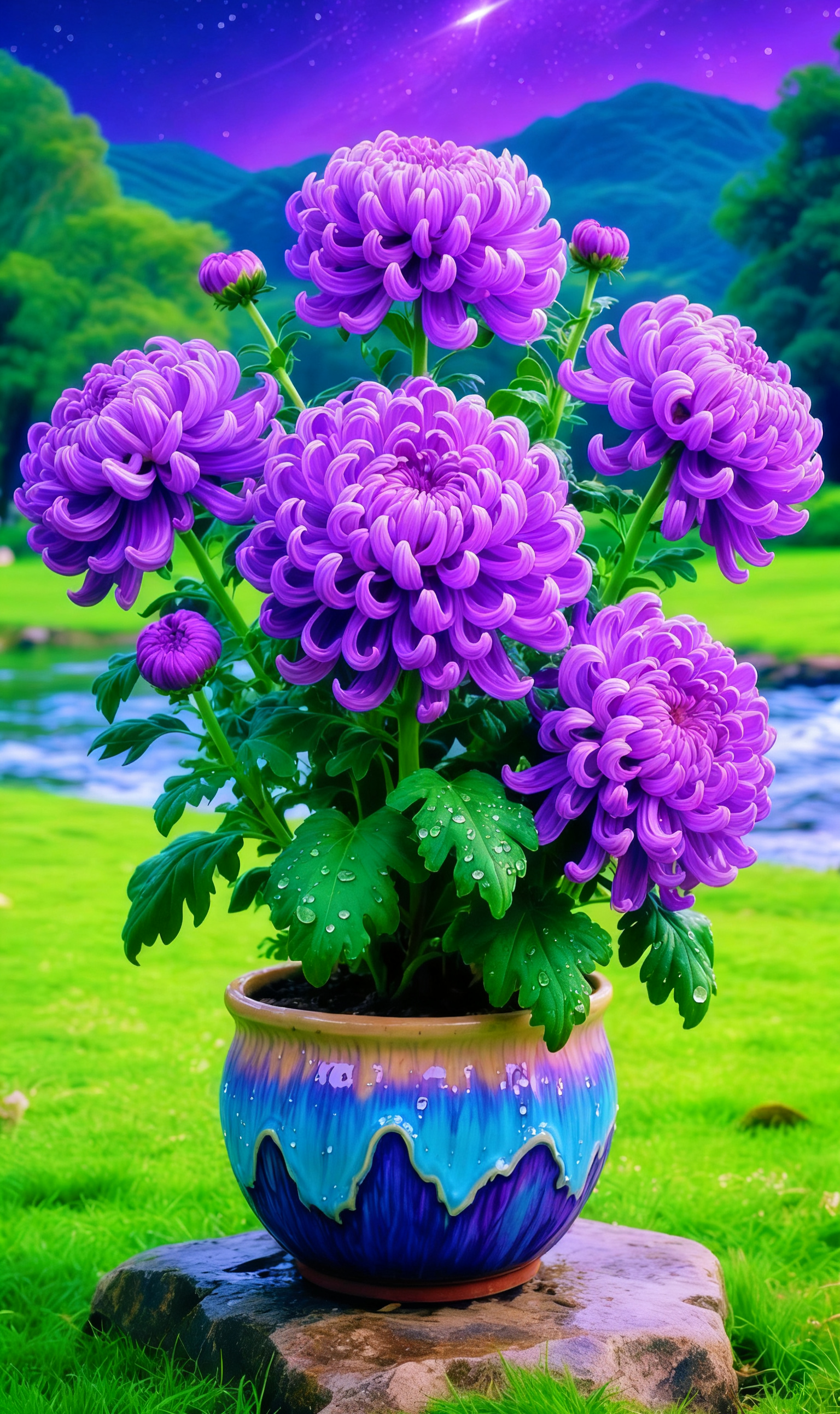 🌸 Dvouokvětní chryzantémy – kvetou luxusně po celý rok 🌸