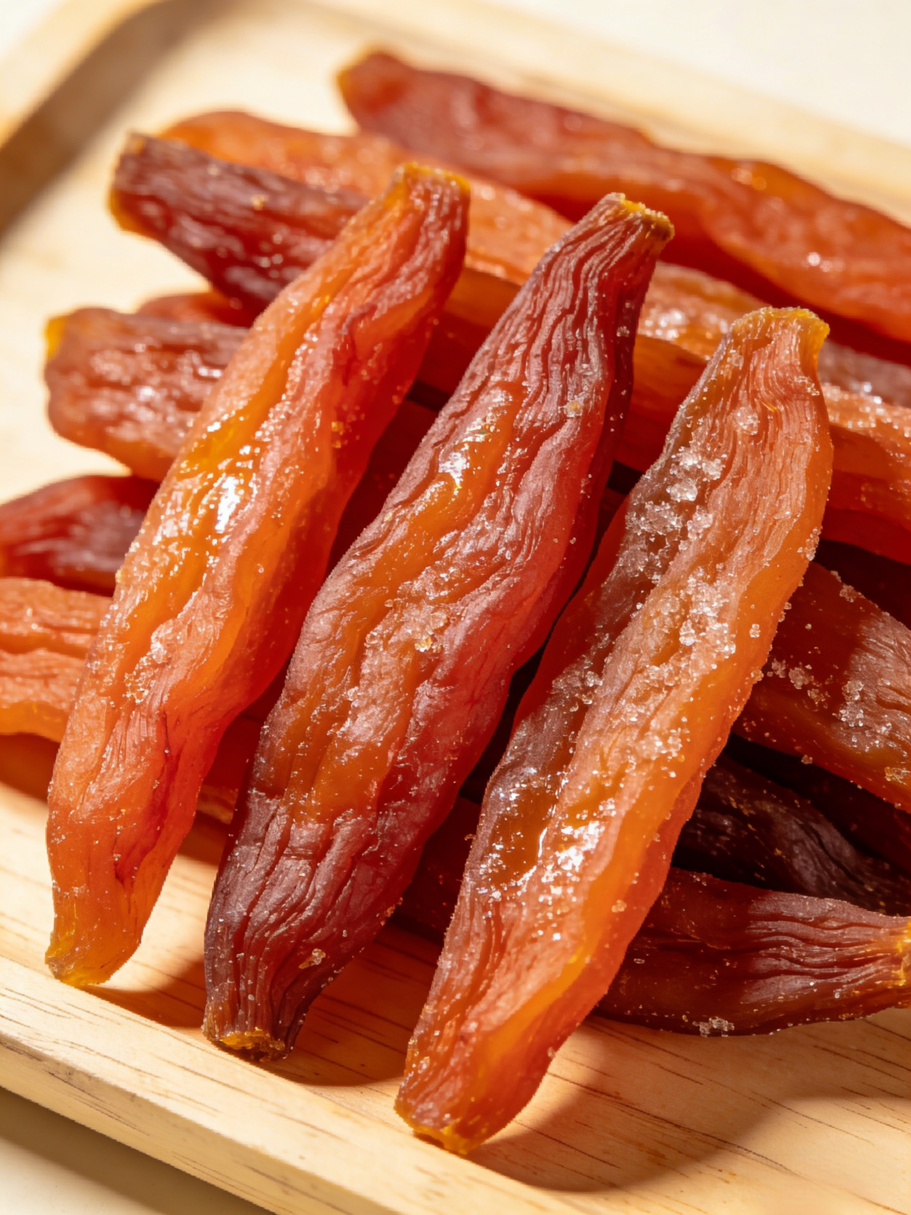 A székrekedés enyhítése érdekében: cukormentes, héjas édesburgonya szeletek fogyasztása.