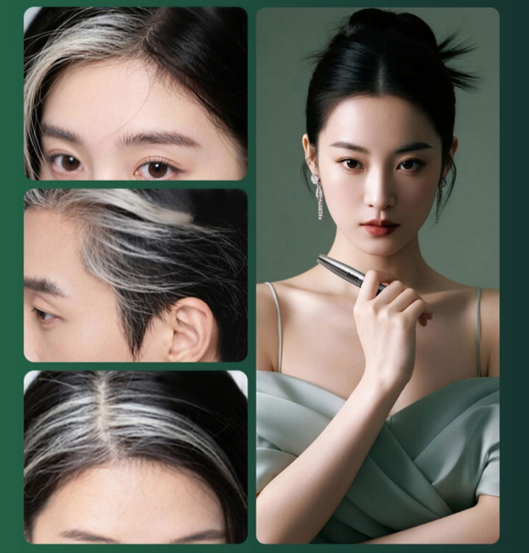 Gyors Hajszínező Toll – Egy mozdulattal elfedi az ősz hajszálakat 