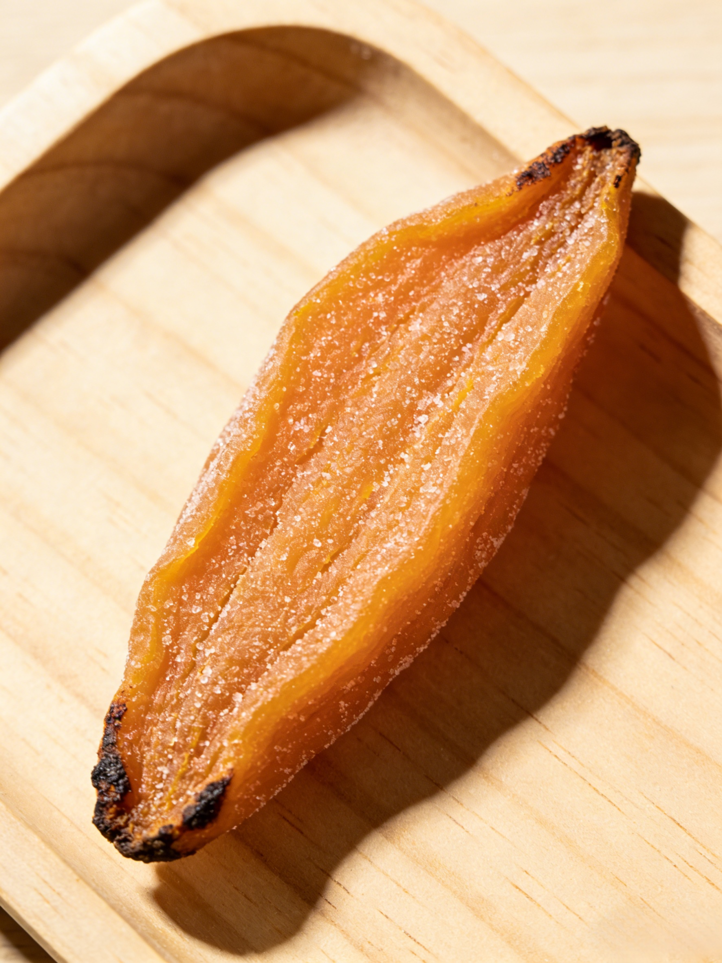 A székrekedés enyhítése érdekében: cukormentes, héjas édesburgonya szeletek fogyasztása.