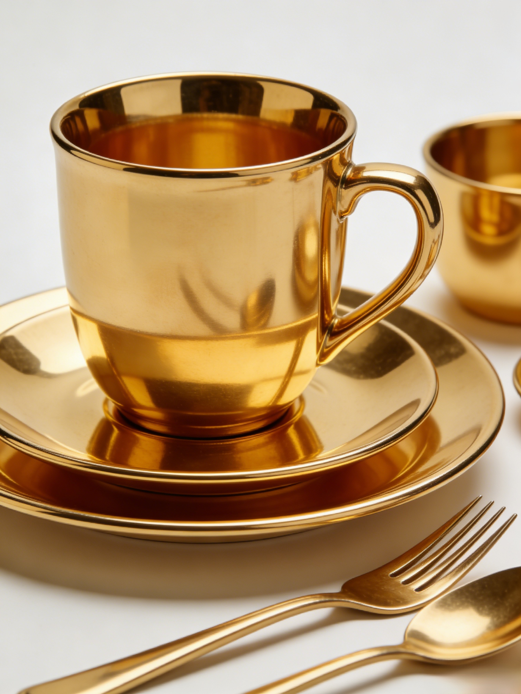 Vizes arany festék fényes dekoráció