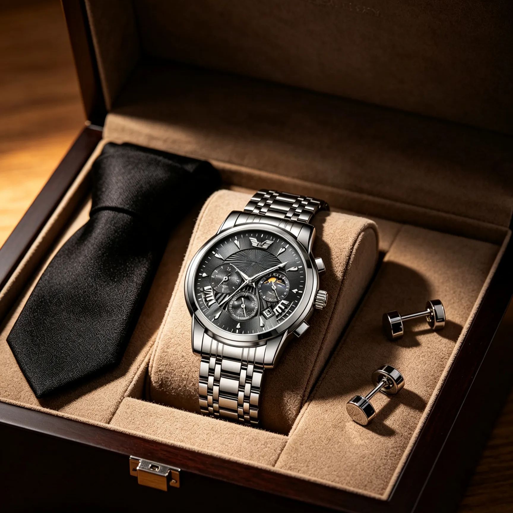 【Suwa Precision】Prémium nyitott tourbillon karóra