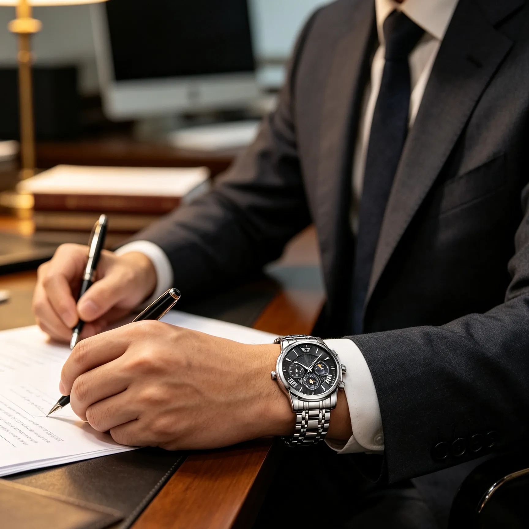 【Suwa Precision】Prémium nyitott tourbillon karóra
