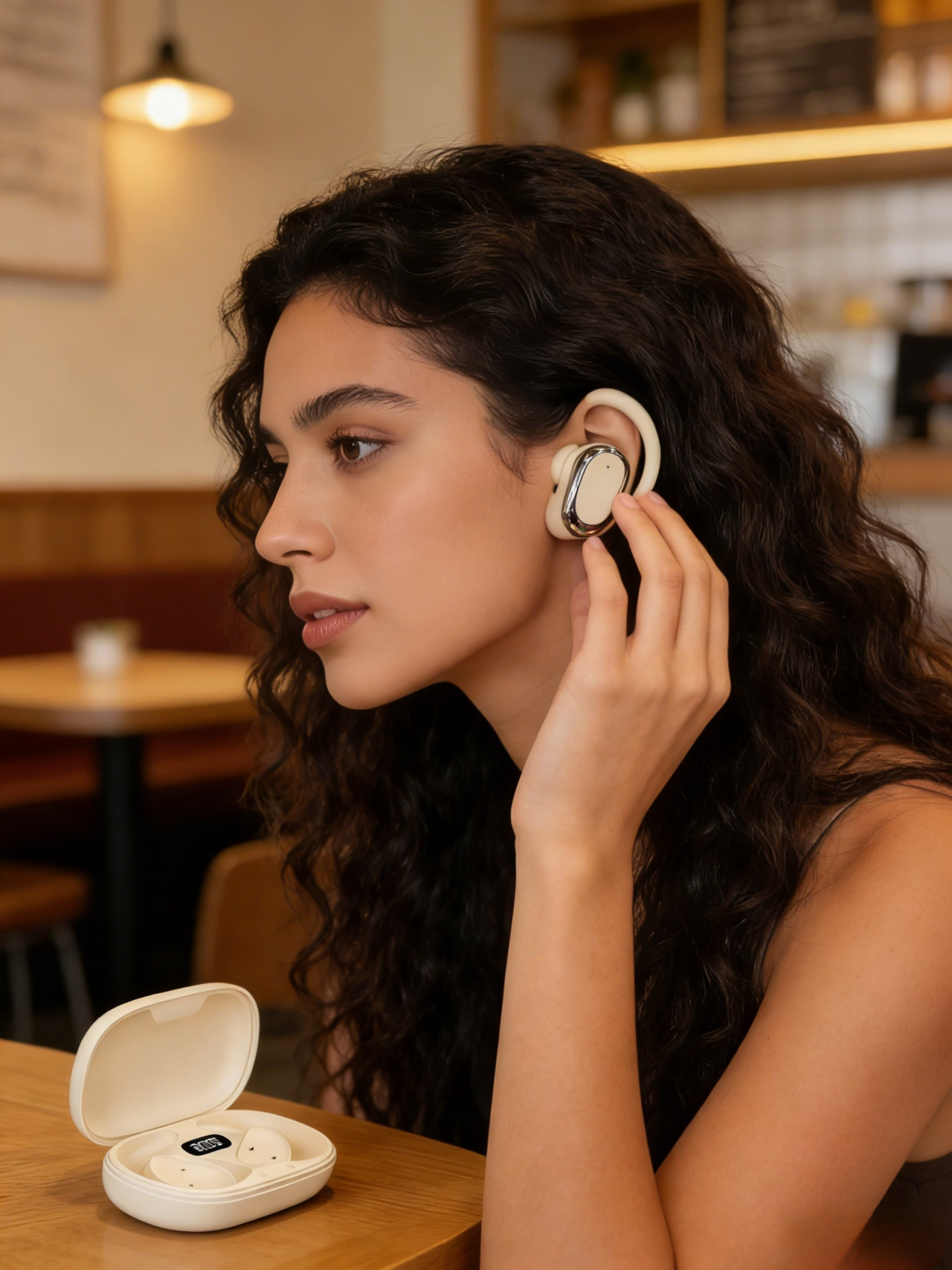 2025 Berlini Hang Vezeték nélküli Fülre Akasztható Bluetooth Fülhallgató