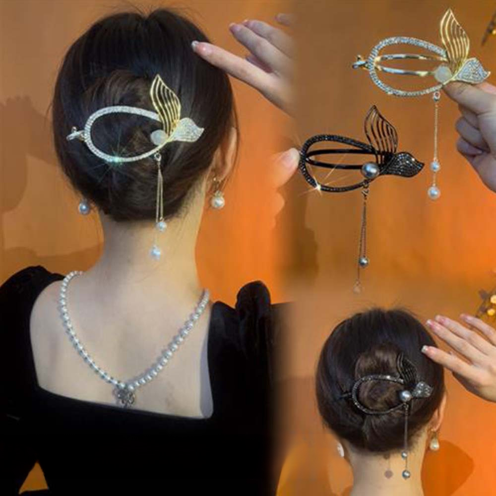 Luxus halfarok stílusú hajcsat 