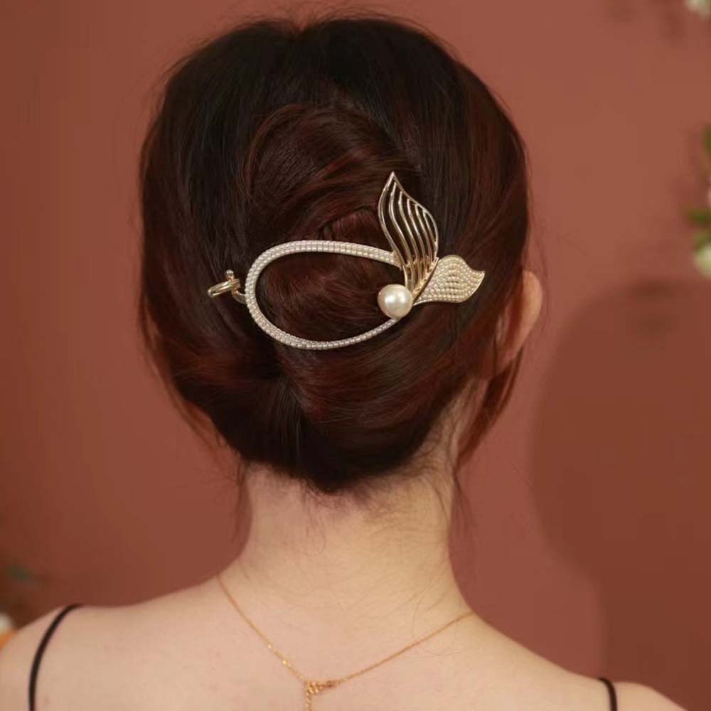 Luxus halfarok stílusú hajcsat 