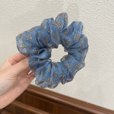 étszintes magas rugalmasságú organza hajgumi